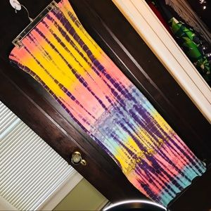 Tie Dye Bodycon Dress